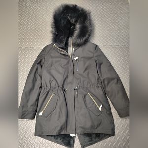 Mackage Chara-XR Black Winter Water Repellent Down Coat! Size Medium